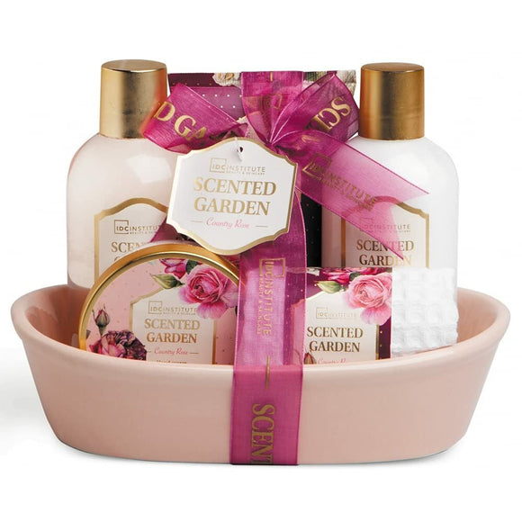 Set de Cosmética Mujer IDC Institute Scented Garden Rosa (5  pcs)