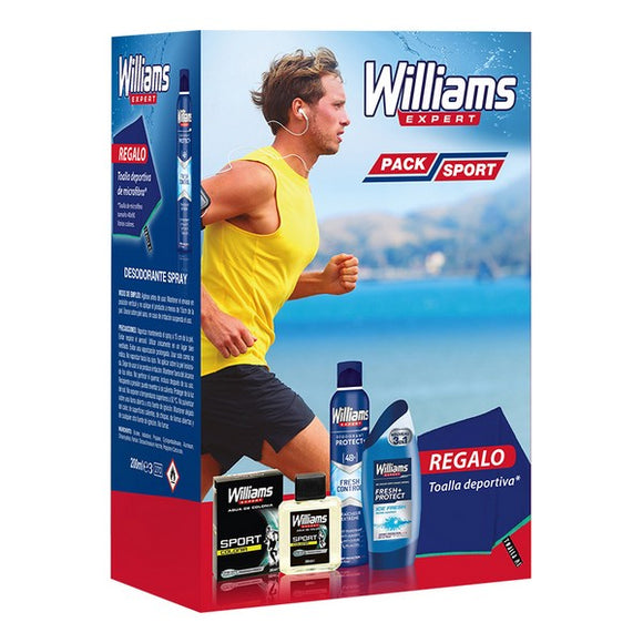 Set de Cuidado Personal para Hombre Pack Sport Williams (4 pcs)