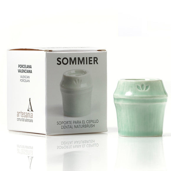 Soporte para Cepillo de Dientes Naturbrush Sommier Verde