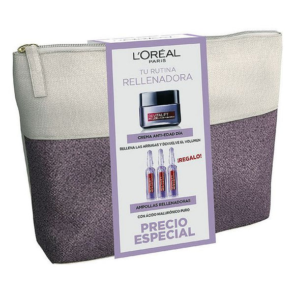 Set de Cosmética Unisex Revitalift Filler L'Oreal Make Up Antiedad (5 Piezas)