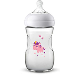 Biberón Transparente Philips AVENT SCF070/25 Natural Flasche Silicona (Reacondicionado A+)
