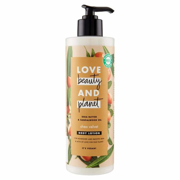 Loción Corporal Extra Nutritiva Love Beauty And Planet Shea Velvet 400 ml (Reacondicionado A+)