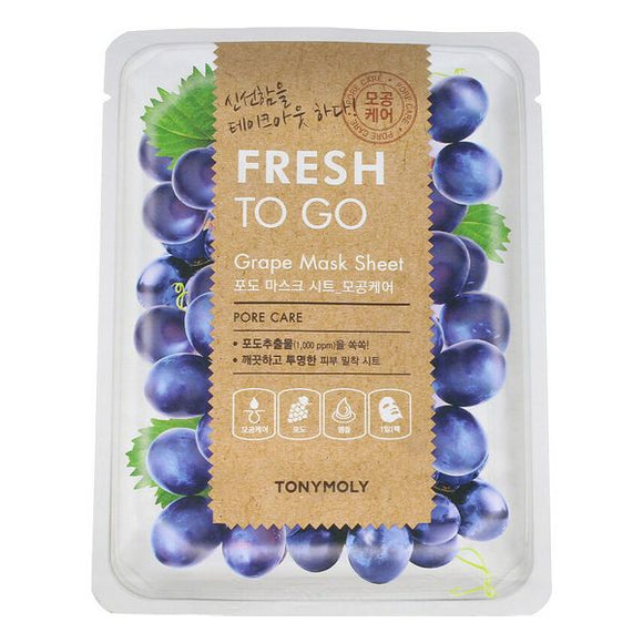 Mascarilla Fresh to Go Grape TonyMoly (22 g)