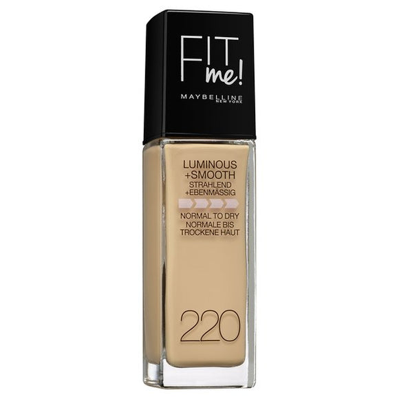 Base de Maquillaje Cremosa Maybelline Fit Me 220 Natural Beige (Reacondicionado A+)