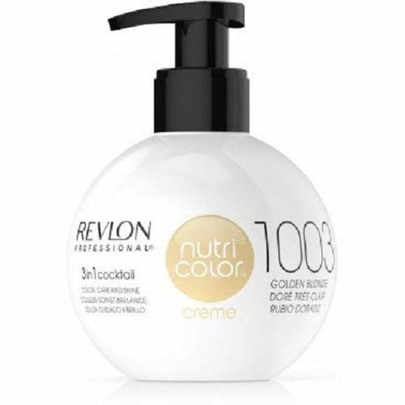 Tinte Permanente Revlon Nutri Color 1003 Golden Blonde (270 ml) (Reacondicionado A+)