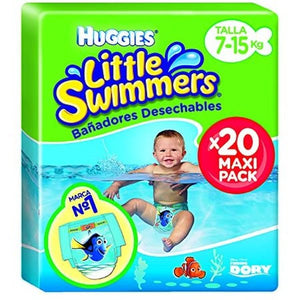 Pañales Desechables Little Swimmers Huggies (20 pcs) (Reacondicionado A+)