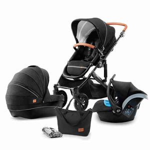Carro de Paseo para Bebé 3 in 1 Kinderkraft KKWPRIMBLK0300 (Reacondicionado B)