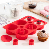 Molde de Silicona para Cupcakes Rellenos Tasty American