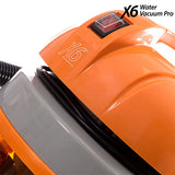 Aspiradora X6 Water Vacuum Pro 10 L 1400W Gris Naranja