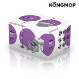 Fregona Giratoria y Cubo Plegable Sin Pedal Kong Mop