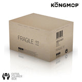 Fregona Giratoria y Cubo Plegable Sin Pedal Kong Mop