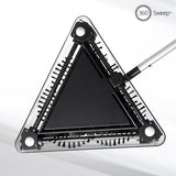 Escoba Eléctrica Triangular Omnidomo 360 Sweep 7,2 V Negro