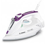 Plancha de Vapor BOSCH TDA703121A 380 ml SoftTouch 3200W Blanco Morado Cerámica
