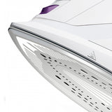 Plancha de Vapor BOSCH TDA703121A 380 ml SoftTouch 3200W Blanco Morado Cerámica