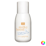 Base de Maquillaje Fluida Milky Boost Clarins (50 ml)