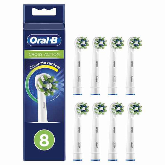 Cabezal de Recambio CrossAction (8 uds) (Reacondicionado A+)