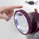 Espejo de Aumento con LED Pretty U