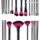 Set de Pinceles y Brochas de Maquillaje InnovaGoods (25 Piezas)