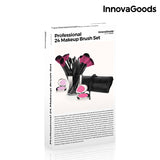 Set de Pinceles y Brochas de Maquillaje InnovaGoods (25 Piezas)