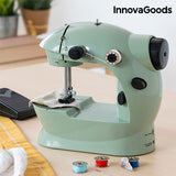 Máquina de Coser Mini InnovaGoods 6 V 800 mA Verde