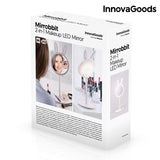 Espejo-Lámpara LED para Maquillarse 2 en 1 Mirrobbit InnovaGoods