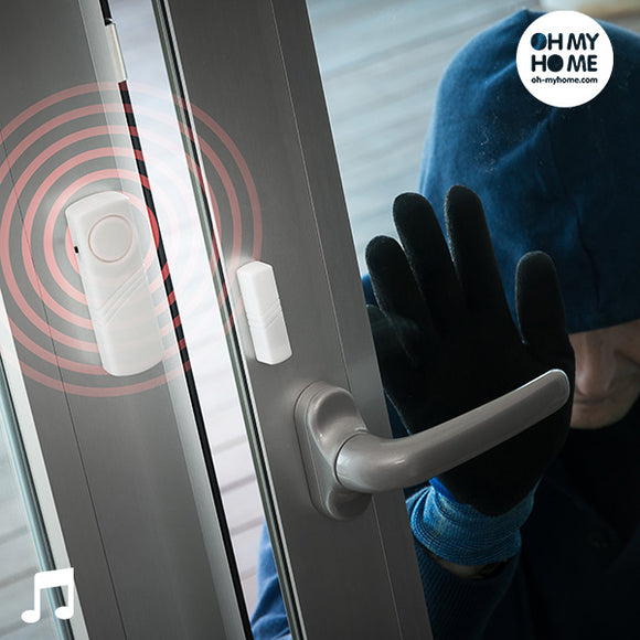 Alarma Inalámbrica con Sensor de Contacto Oh My Home (Pack de 3)