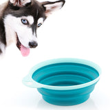 Comedero Plegable de Silicona para Mascotas Heart