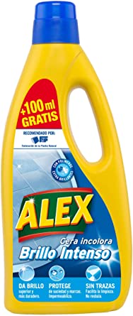 Alexc Cera con polimeros extra brillantes envase de 750+100ml