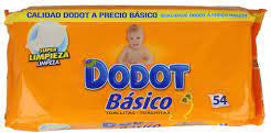 Toallitas de bebe marca Dodot Basico