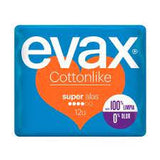 Evax Cottonlike formato normal, super, super plus con alas.