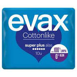 Evax Cottonlike formato normal, super, super plus con alas.