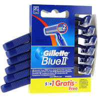 Maquinillas de  afeitar Gillette blue II  pack de 5+1