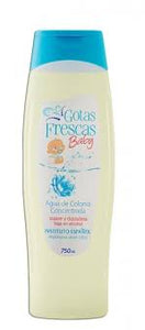 Gotas frescas colonia bebe bajo en alcohol envase de 750ml