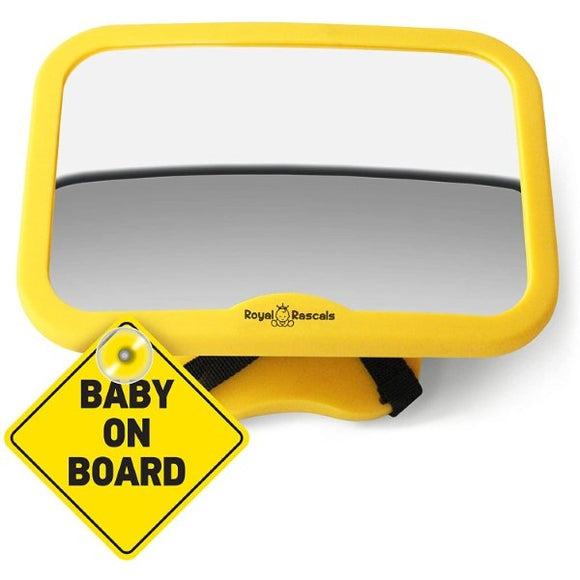 Espejo Retrovisor Vigilabebés Royal Rascals (Reacondicionado A+)