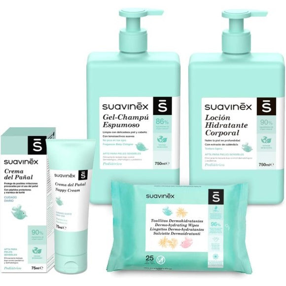 Loción Hidratante Suavinex (4 pcs) (Reacondicionado A+)