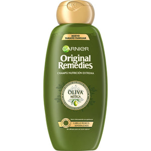 Champú Hidratante Garnier Original Remedies Cabellos Secos Aceite de Oliva (600 ml) (Reacondicionado C)