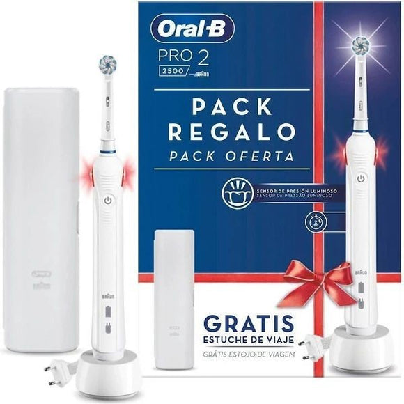 Cepillo de Dientes Eléctrico Oral-B PRO2500 Blanco