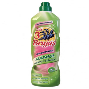 Las tres brujas especial marmol, granito y ceramica limpiador concentrado 1l