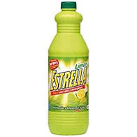 Lejia y detergente Estrella limon elimina alergenos, mal olor con maxima desinfeccion