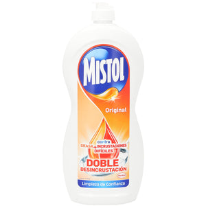 Mistol original lavavajillas a mano doble desincrustacion