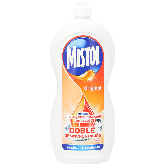 Mistol original lavavajillas a mano doble desincrustacion