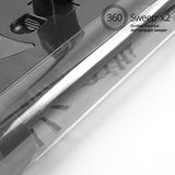 Escoba Eléctrica Rectangular Omnidomo 360 Sweep 7,2 V Negro