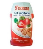 Gel sanitario  S' nonas olor a frutas 100 ml formato pequeño 100 ml para llevar