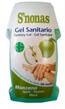 Gel sanitario  S' nonas olor a frutas 100 ml formato pequeño 100 ml para llevar