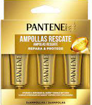 Ampollas rescate Pantene pack de 3 ud monodosis