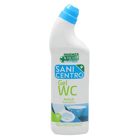 Sani centro WC gel higieniza sin lejia eficacia 99,9%  formato 1l