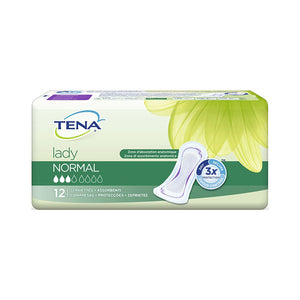 Compresa Tena Lady Discreet Normal, contiene 12+3 unidades.