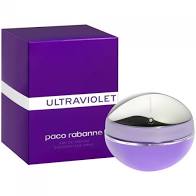 Ultraviolet Perfume femenino de Paco Rabanne aroma  floral a violetas  envase de 50 ml